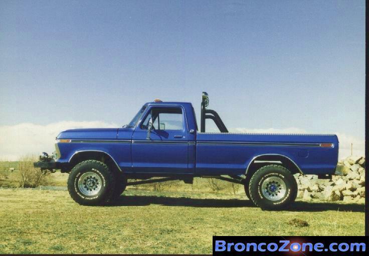 1977 f250 blue